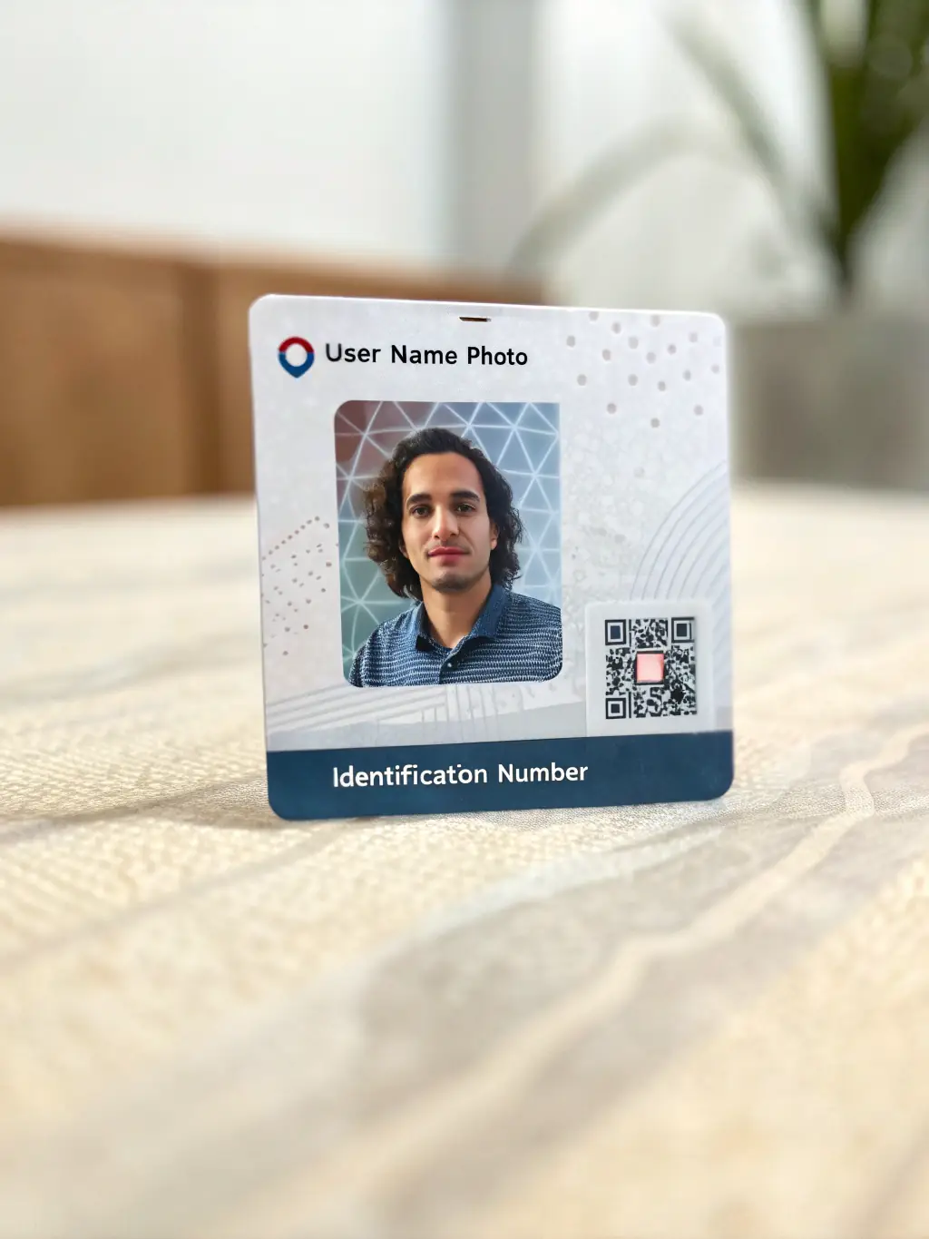 An image depicting a digital ID card being securely uploaded and verified within the Cupid’s Id platform. The interface highlights encryption and data protection measures.